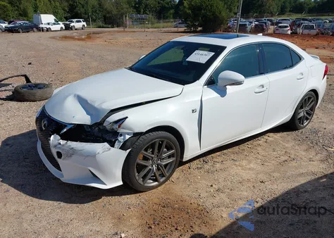2014 Lexus Is 350 from USA, damaged, VIN JTHBE1D25E5014349